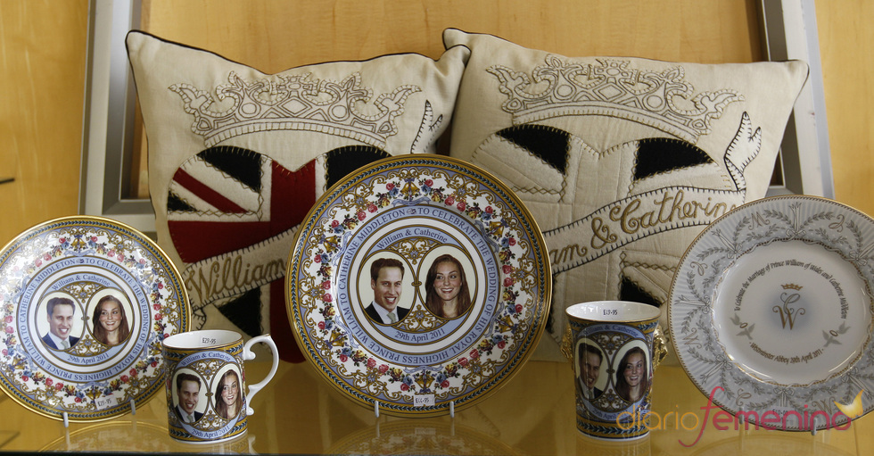 Souvenirs de la boda de Guillermo de Inglaterra y Kate Middleton