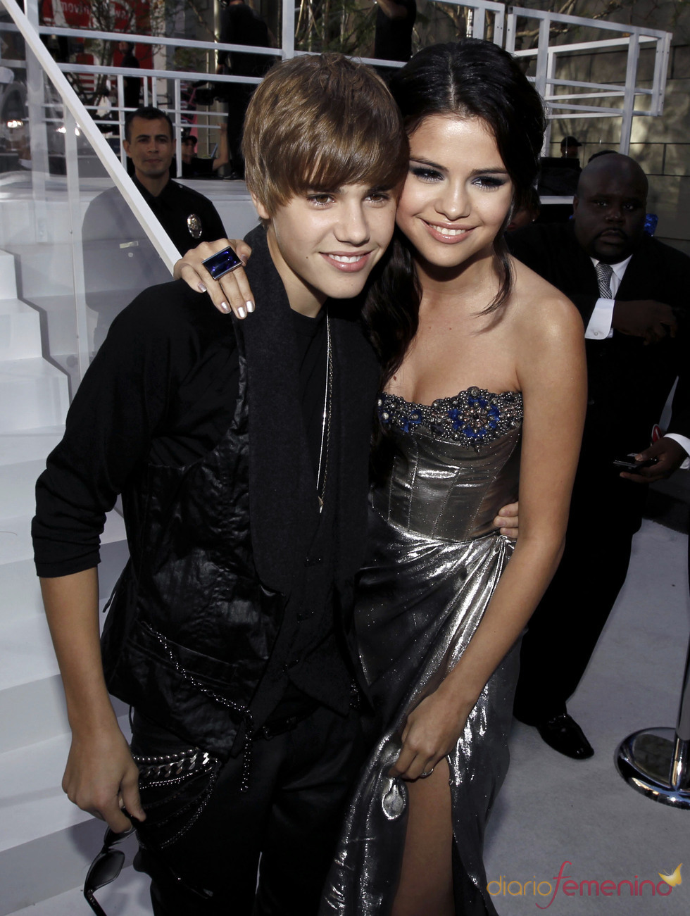 Selena Gomez y Justin Bieber en los MTV Video Music Awards 2010