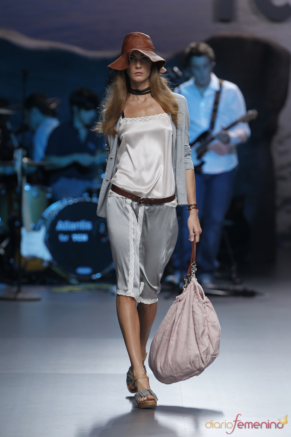 Pantalón pirata lencero de TCN para la Madrid Fashion Week