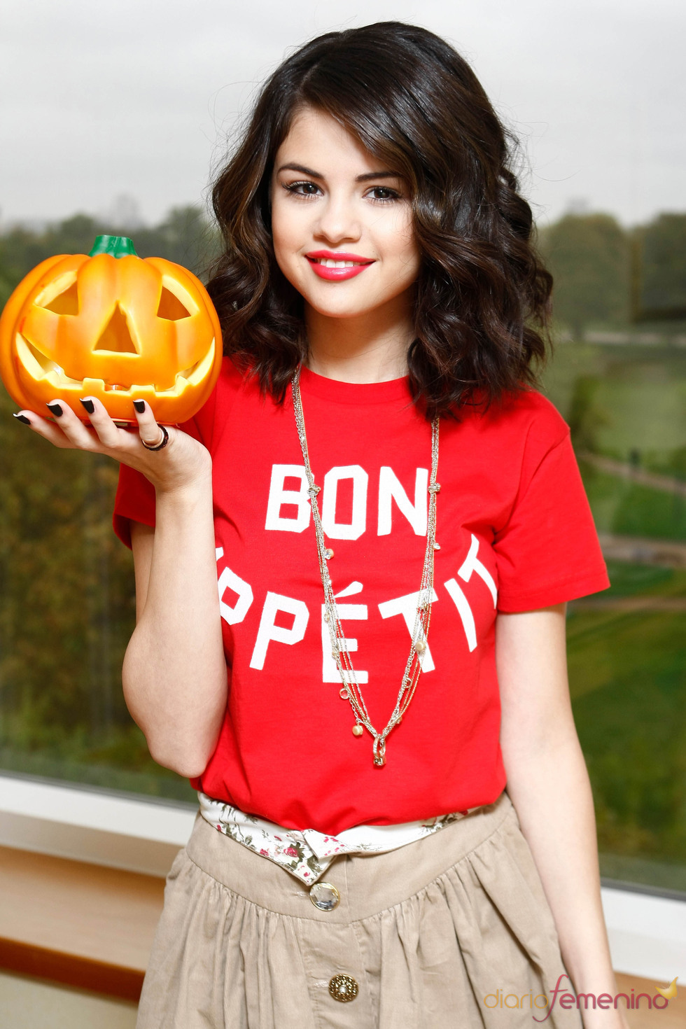 Selena Gómez se prepara para Halloween